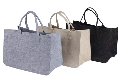 Felt bag fireplace firewood - felt,