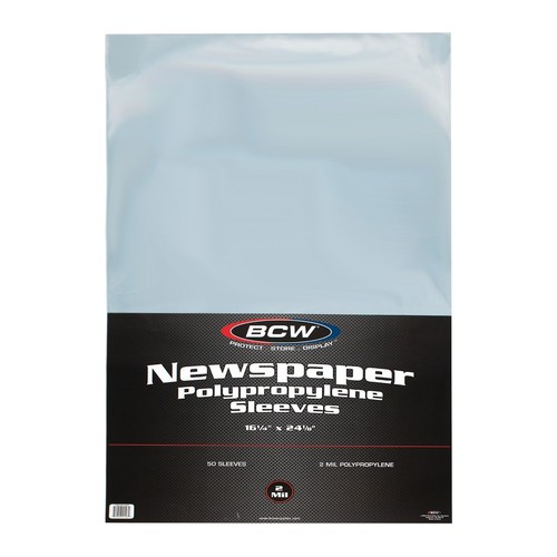Newspaper sleeves 16x24 - newspaper,