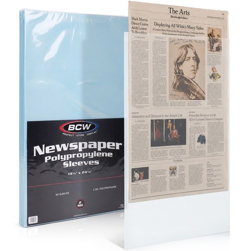 Newspaper sleeves 14x24 - sleeves,