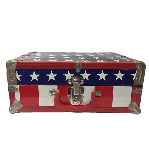Vintage american flag metal - vintage,