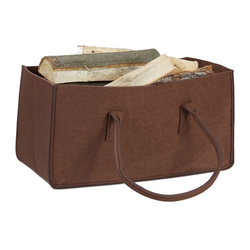 Set felt firewood basket - felt,